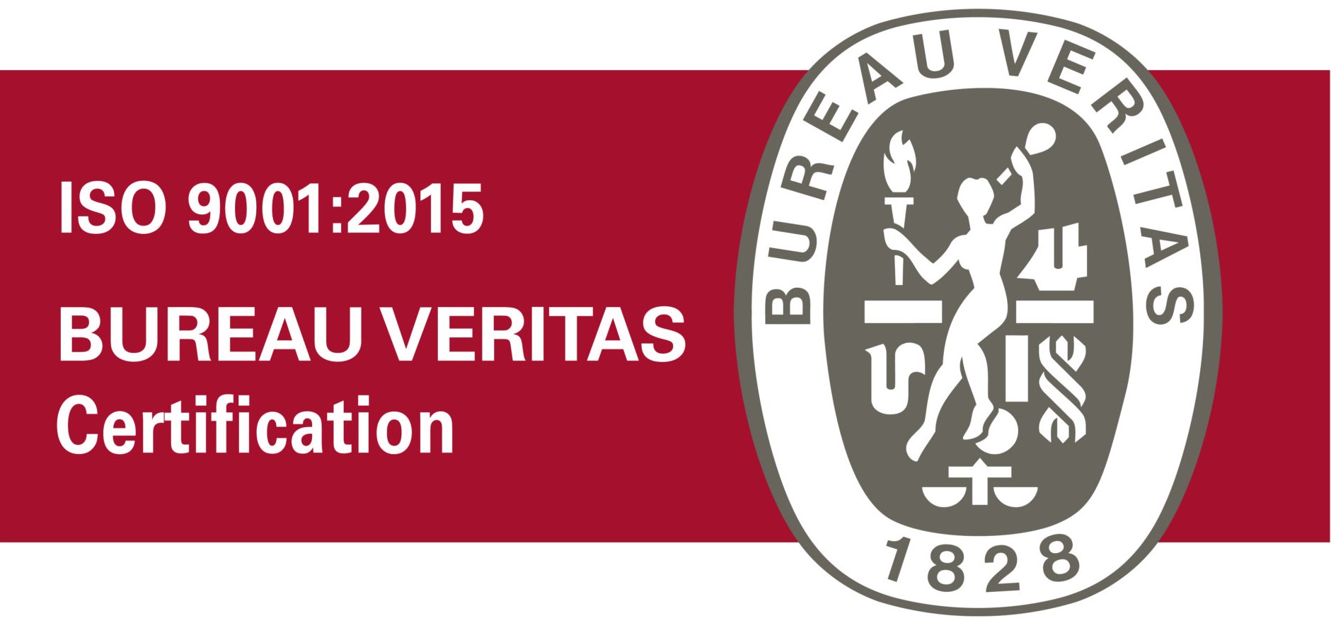 Наша система менеджмента сертифицирована Bureau Veritas Certification по стандарту ISO 9001:2015